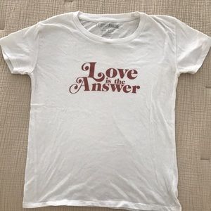 Amuse Society Love is the Answer Tee